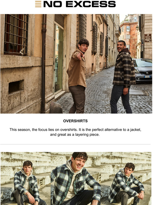 Perfect for layering: Overshirts