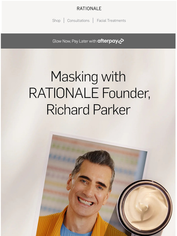 RATIONALE Masking with RATIONALE Founder, Richard Parker Milled
