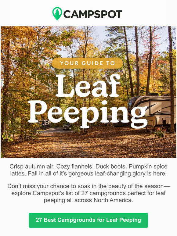 Campspot Us Best Campgrounds For Fall Foliage 🍁 Milled