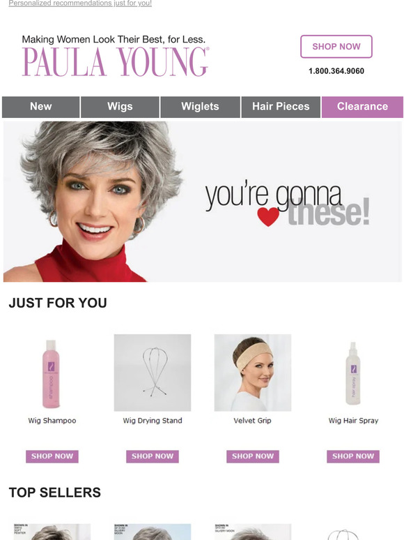 Paula Young You're Gonna These... Milled