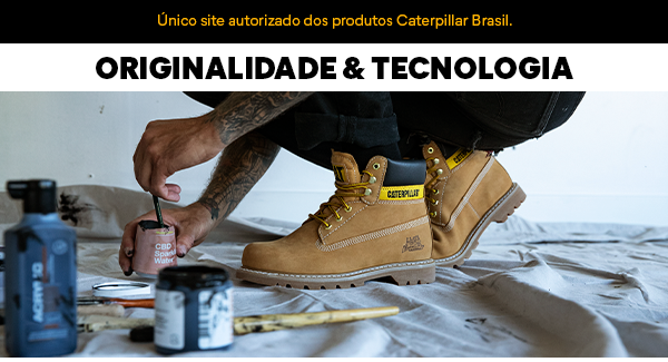 Bota Caterpillar Invader Hiker À Prova D'Água Com Bico Composto