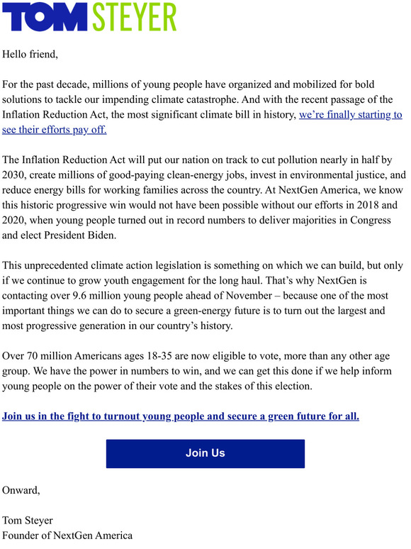 Securing a green future for all