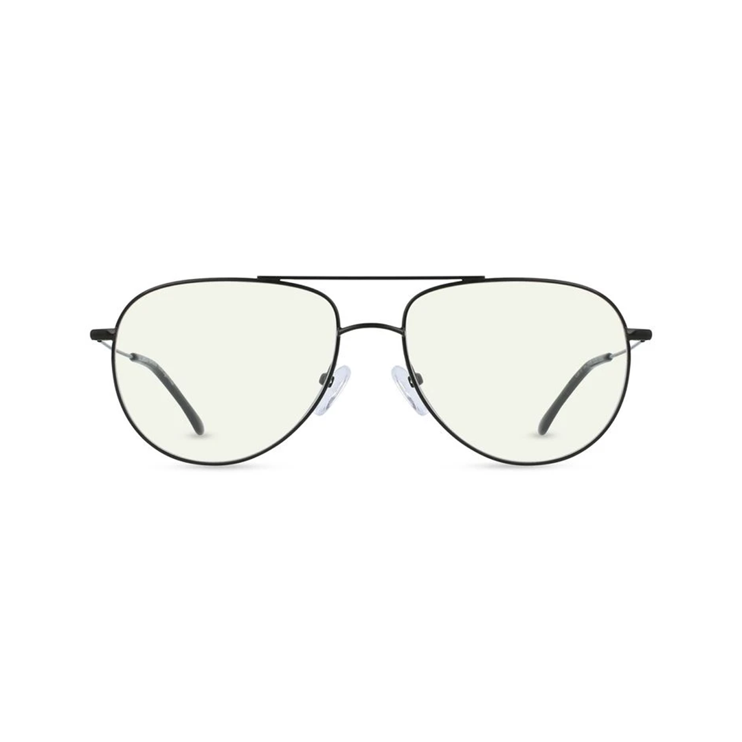 Hier ist eine Blaulichtfilterbrille zu sehen.