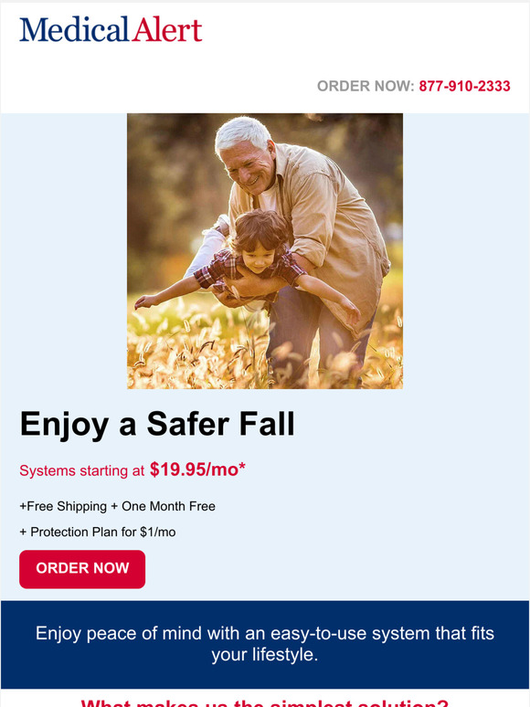 ?Fall Sale: $1 Protection Plan!?