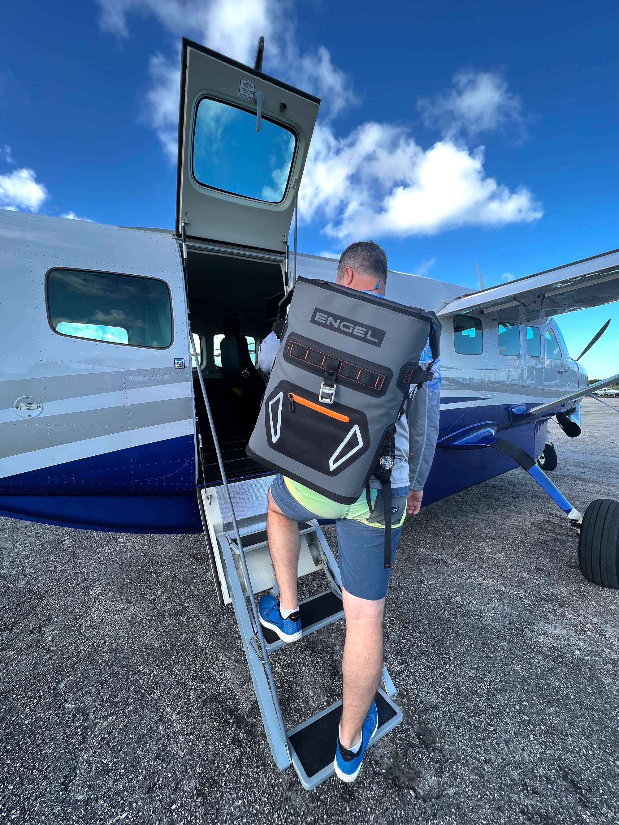 Engel Coolers Engel Cooler's All New RollTop Backpack Cooler Milled