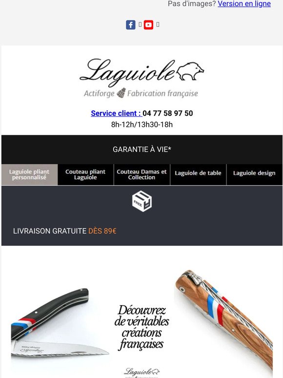 Actiforge : Laguiole devient une indication géographique, découvrez notre série spéciale France