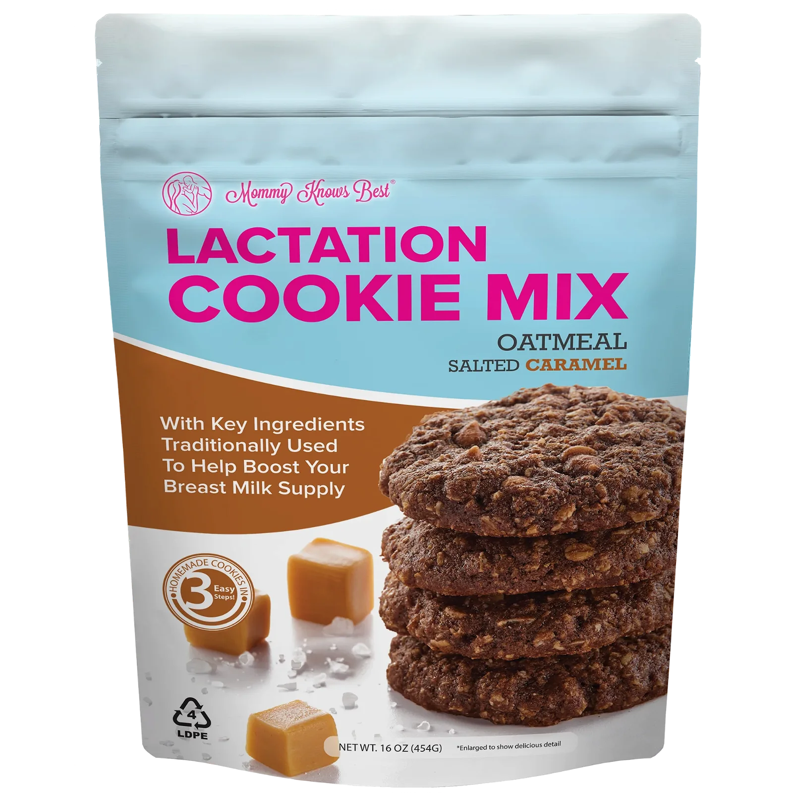 Image of Lactation Cookie Mix - Salted Caramel - 16oz
