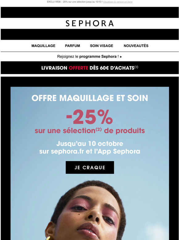 Dans cet email 💌 une offre irrésistible