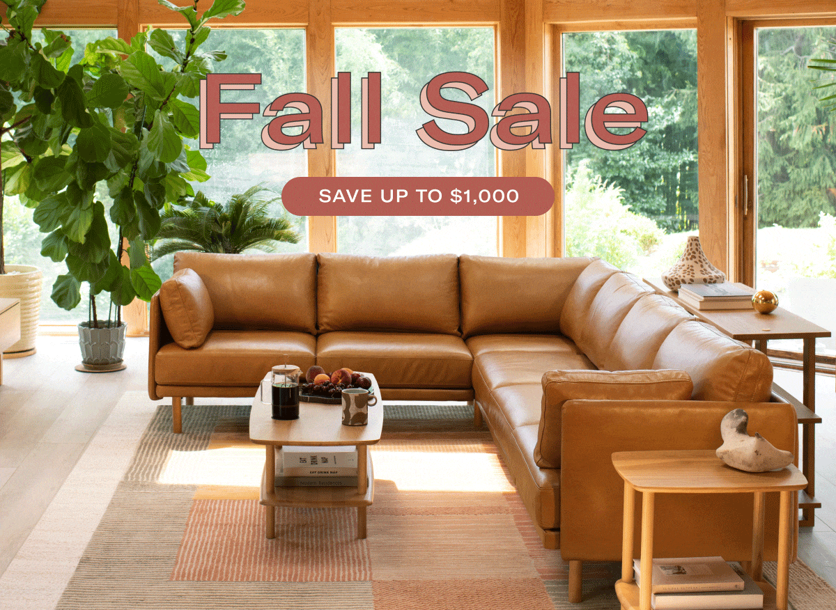 Burrow Our leather seats are a natural favorite Milled