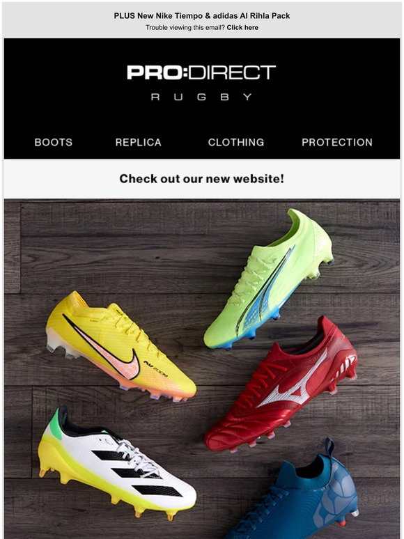 Pro Direct Rugby: Latest Boots For Speedsters 💨 | Milled