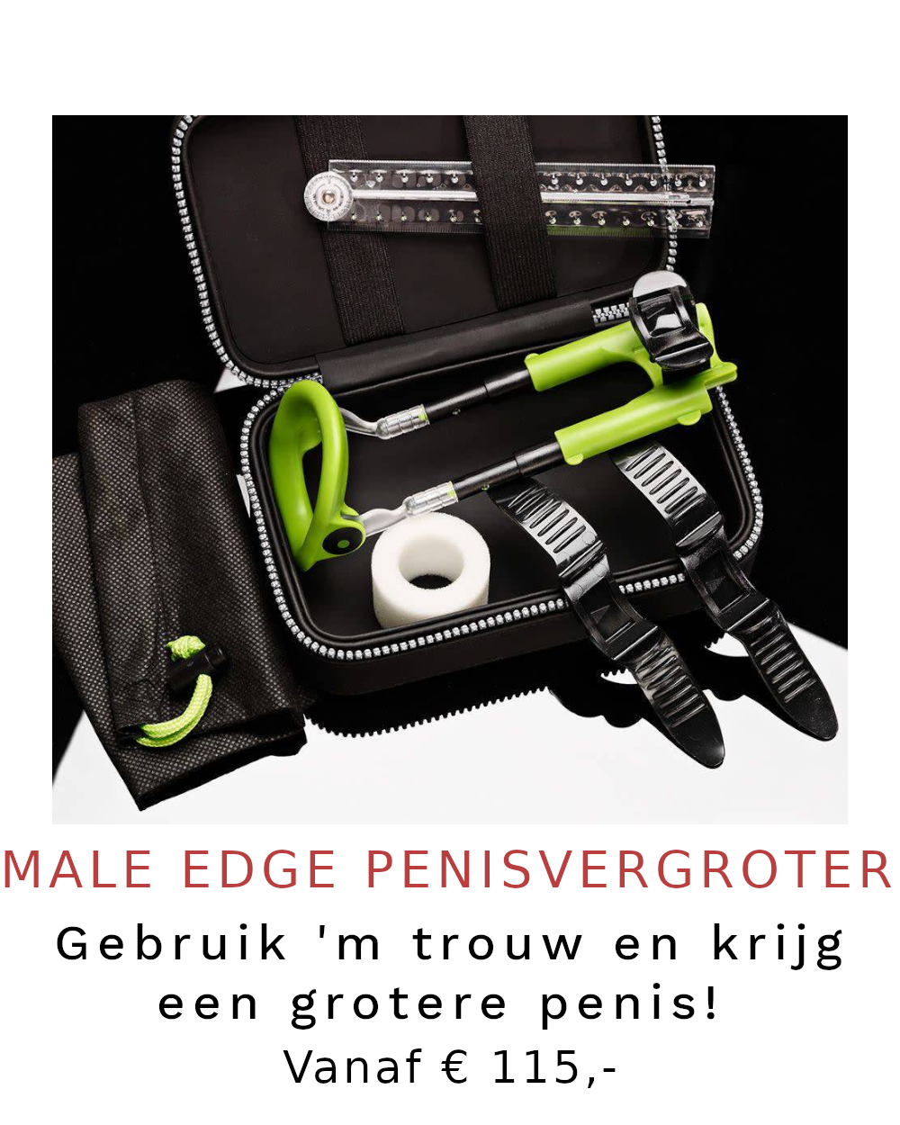 Male Edge penisvergroters