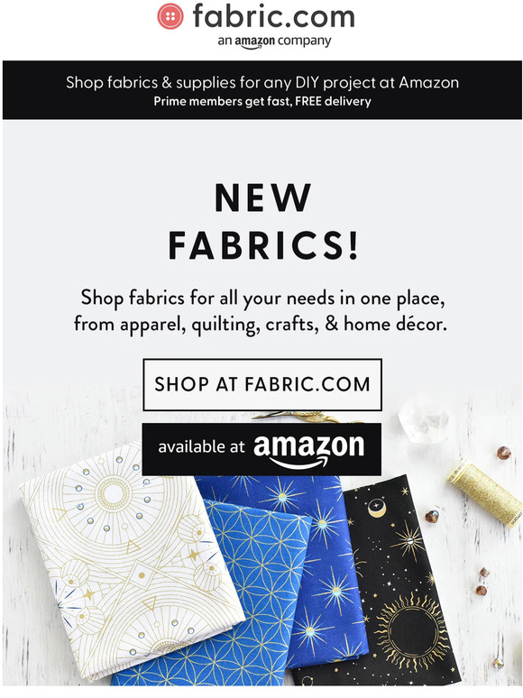 ✨New Fabrics ✨Shop Quilts, Crafts, Apparel, & Home Decor