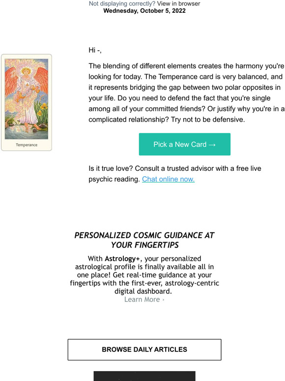 Astrology.com - International: Your Daily Love Tarot - Sun ...