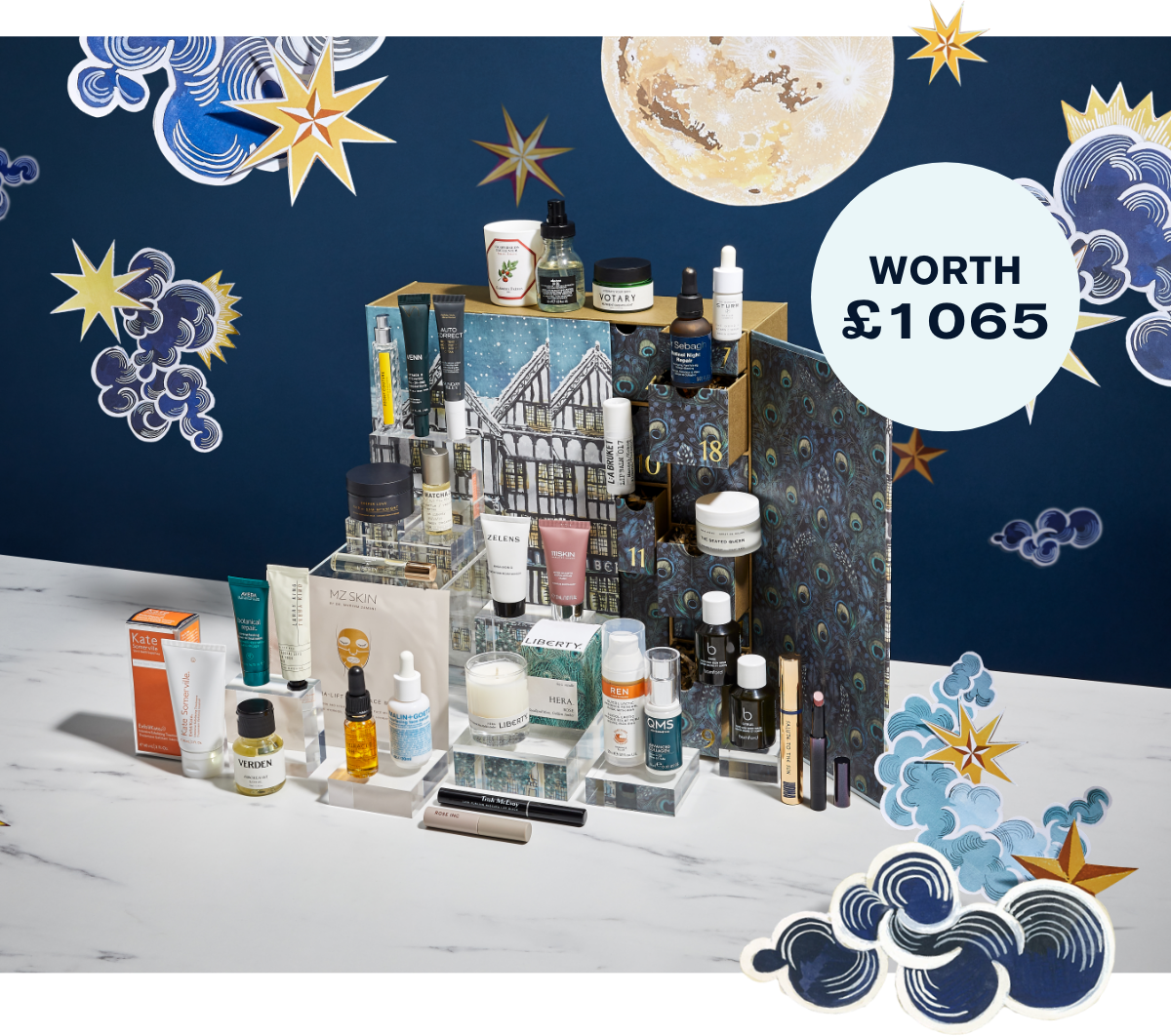 Liberty London The Beauty Advent Calendar have you got yours? Milled