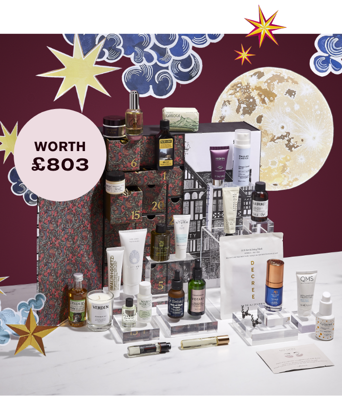 Liberty London The Beauty Advent Calendar have you got yours? Milled