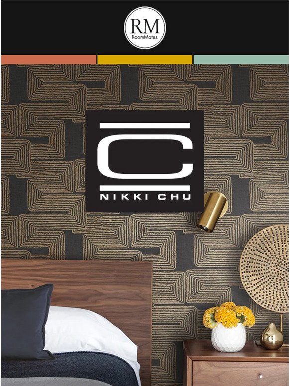 Nikki Chu Peel and Stick Wallpaper