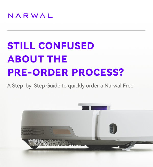 A step by step guide to quickly order a Narwal Freo