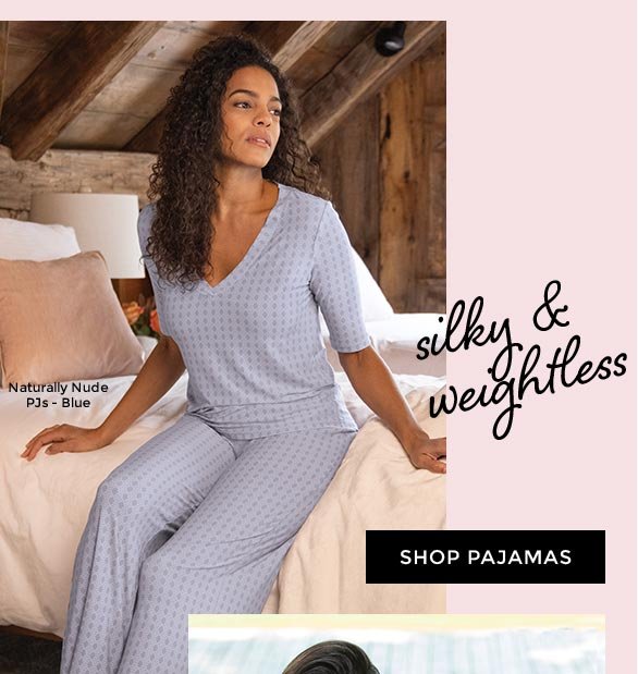 Pajamagram: Naturally Nude: Her Favorite Silky PJs are back in stock