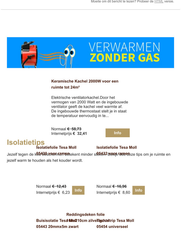 , bespaar op energiekosten!