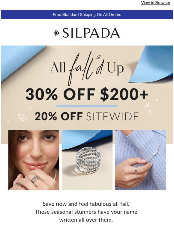 Silpada Our fall sale is here! Save up to 30 🧡 Milled