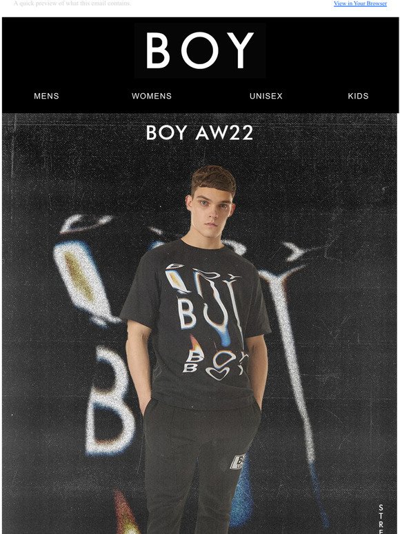 boy-london: This AW22 product is selling FAST! | Milled