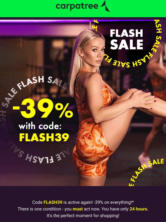 Time for...FLASH SALE! 💥
