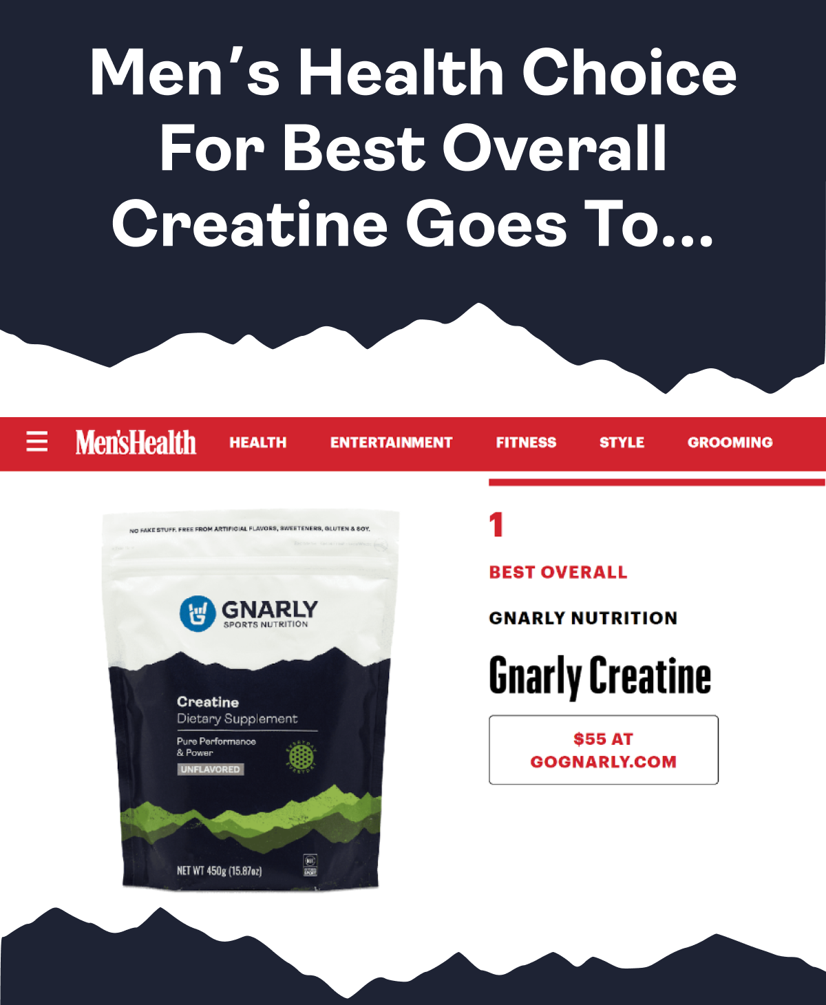 Creatine Powder  Gnarly Nutrition