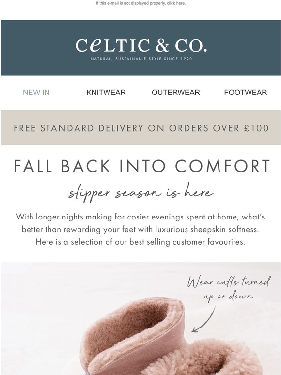 The Celtic Sheepskin Co Get cosy in sheepskin Milled
