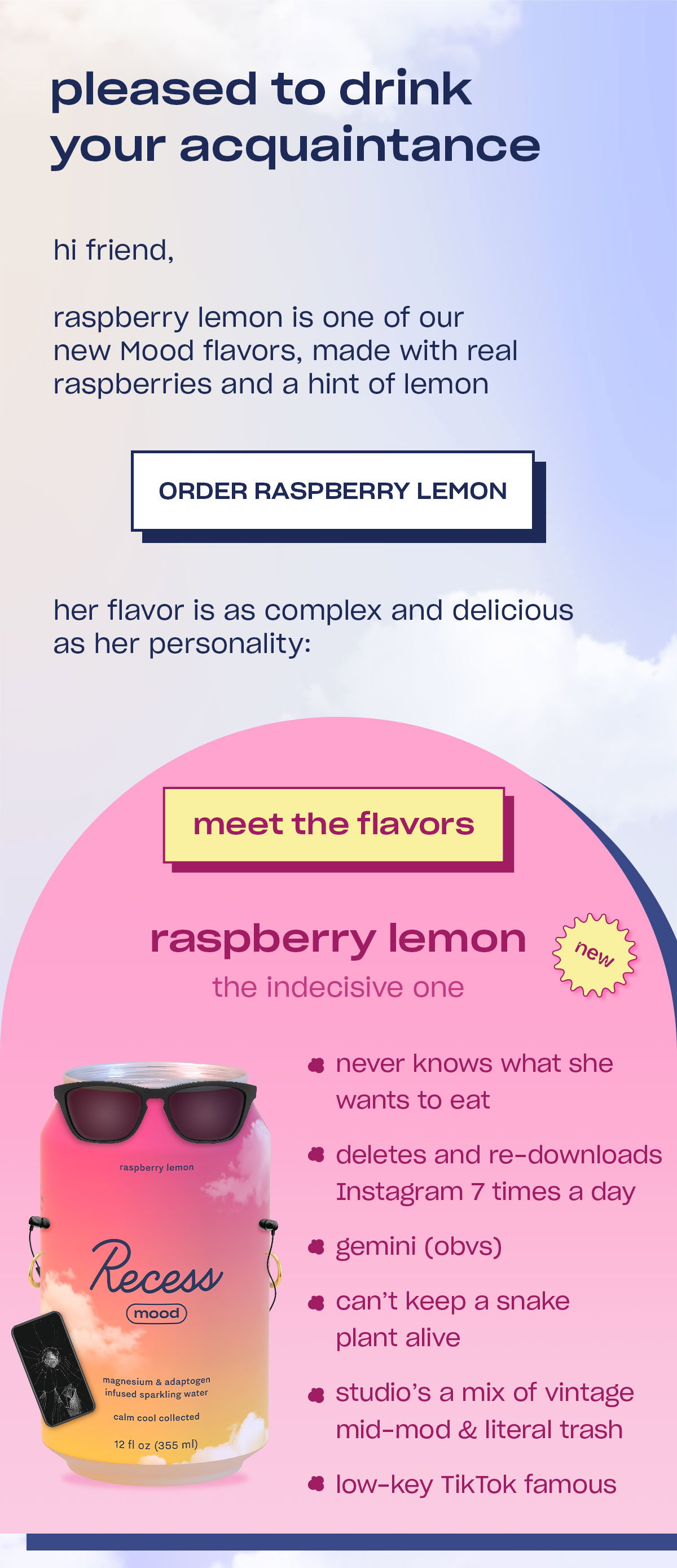 Recess Raspberry Lime Recess: meet raspberry lemon | Milled