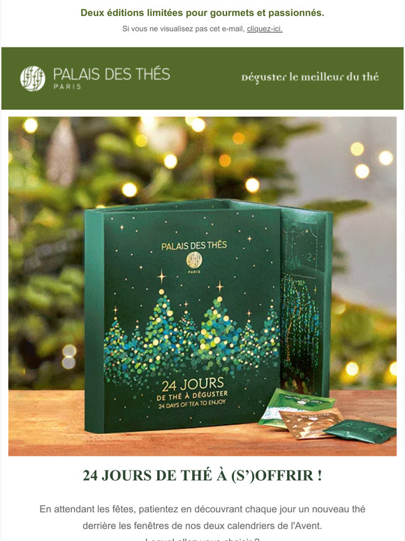 Palais Des Thes Choisissez votre calendrier de l’Avent ! Milled