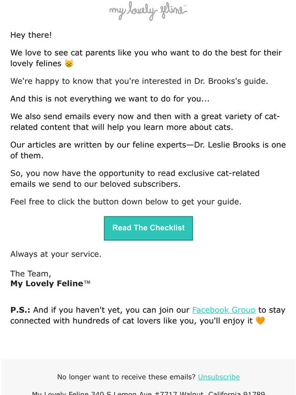 View of My Lovely Feline: Here's your Feline Wellness Checklist 😸📖 | Milled