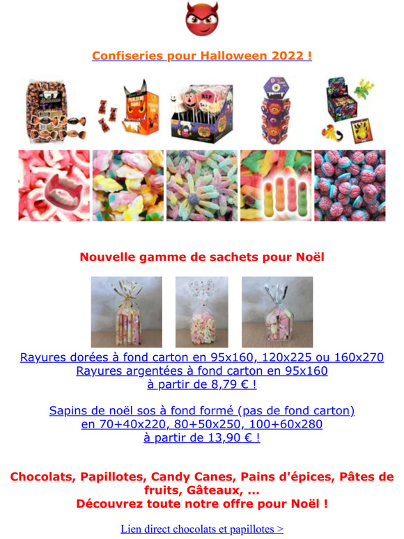Confiseries pour Halloween  !