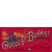 Bonnat, 100%, dark chocolate bar