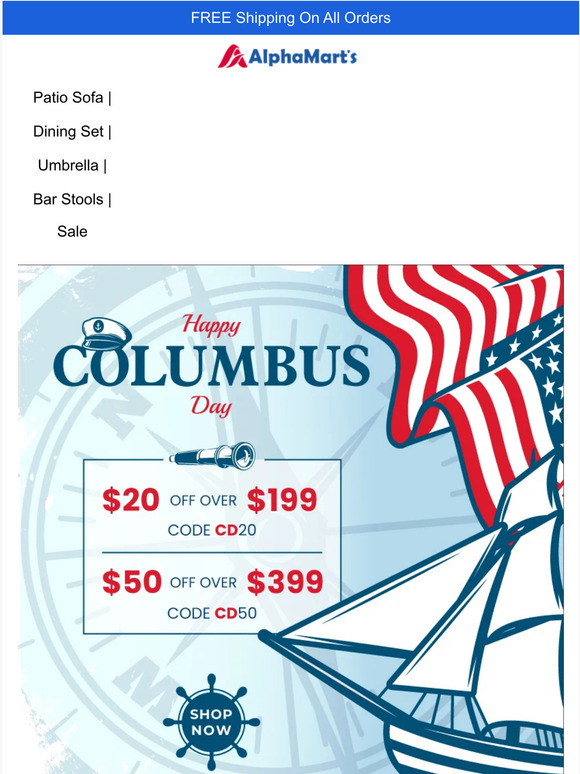Columbus Day Sale | new and just for you. 🎀