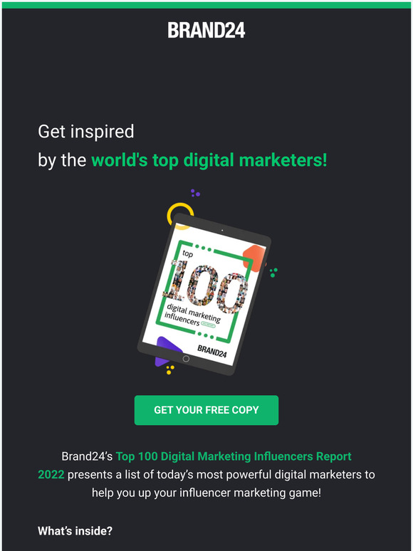 JUST IN! Top 100 Digital Marketers 2022 Report🔥