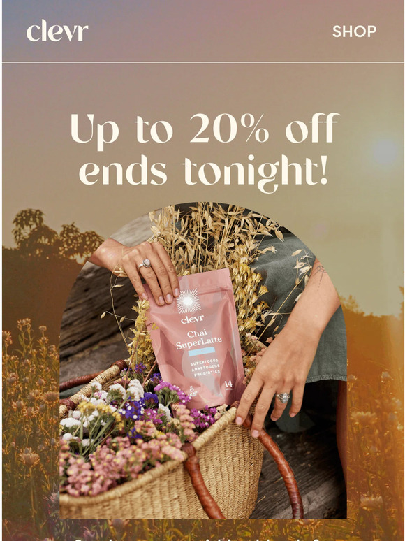 🍂 Last call for up to 20% off!