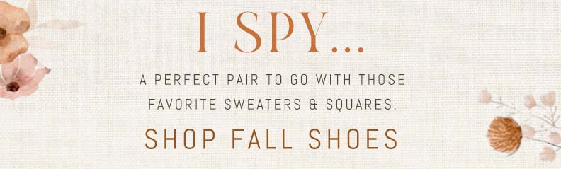 Shop Fall Shoes