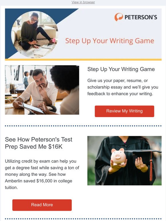 Step Up Your Writing Game