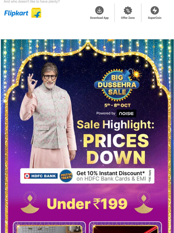 Flipkart Let's Play a Game of Options? Milled