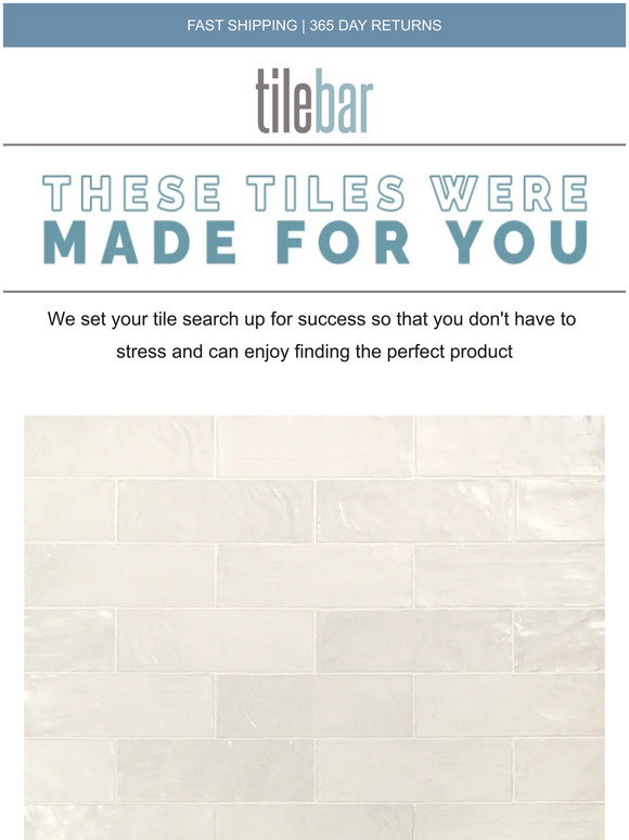 TileBar Email Newsletters Shop Sales, Discounts, and Coupon Codes