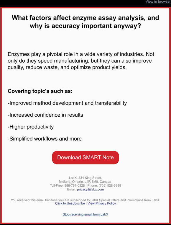 LabX: Smart Note: Top 5 Reasons To Consider Fully-Automated Enzyme ...