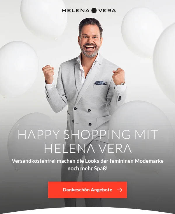 Helena Vera zum Happy Shopping