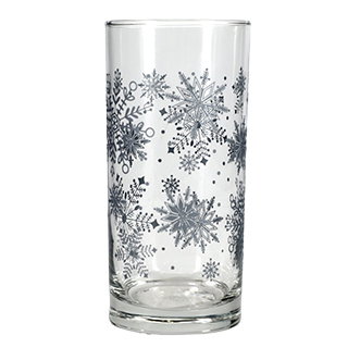 Snowflake Glass Coolers