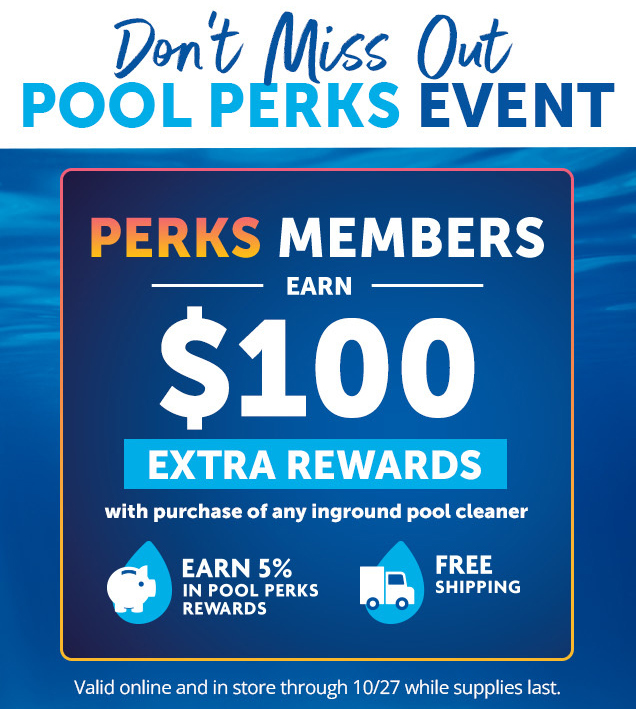 Leslie's Pool Supply 👀 Today, Shop Our Pool Perks Event! (Save Now