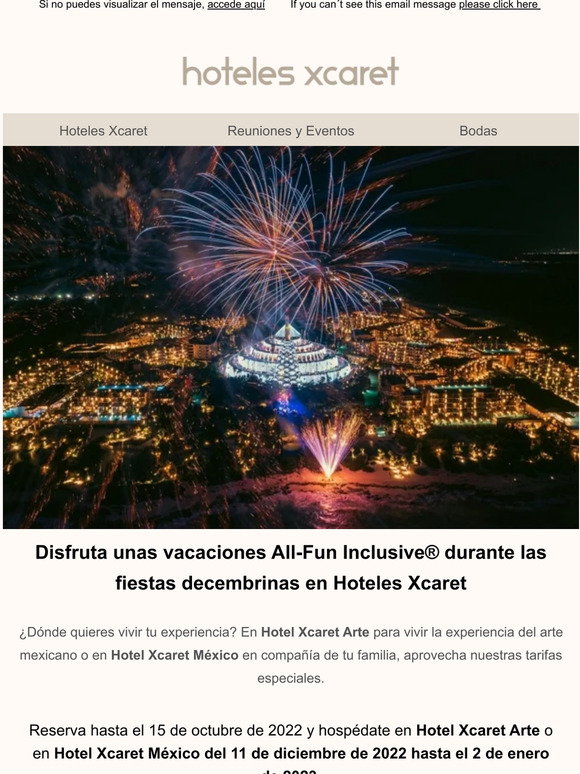 Planifica tus vacaciones decembrinas ahora