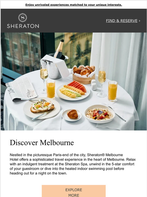 Discover the magic of Melbourne with exclusive offers and benefits
