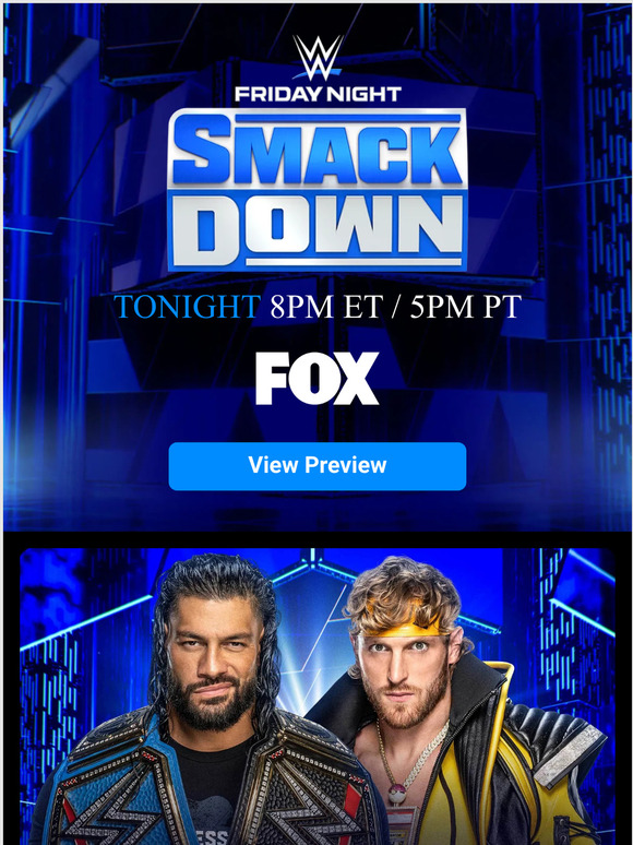 WWE Shop SmackDown Season Premiere Preview Roman Reigns to come face