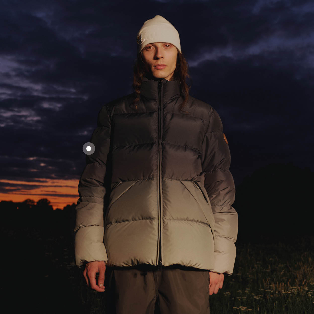 Sierra Supreme Printed Down Jacket in Ripstop