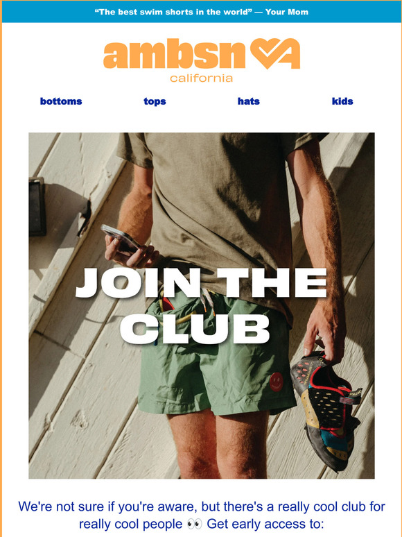 Join the coolest club ever 😎