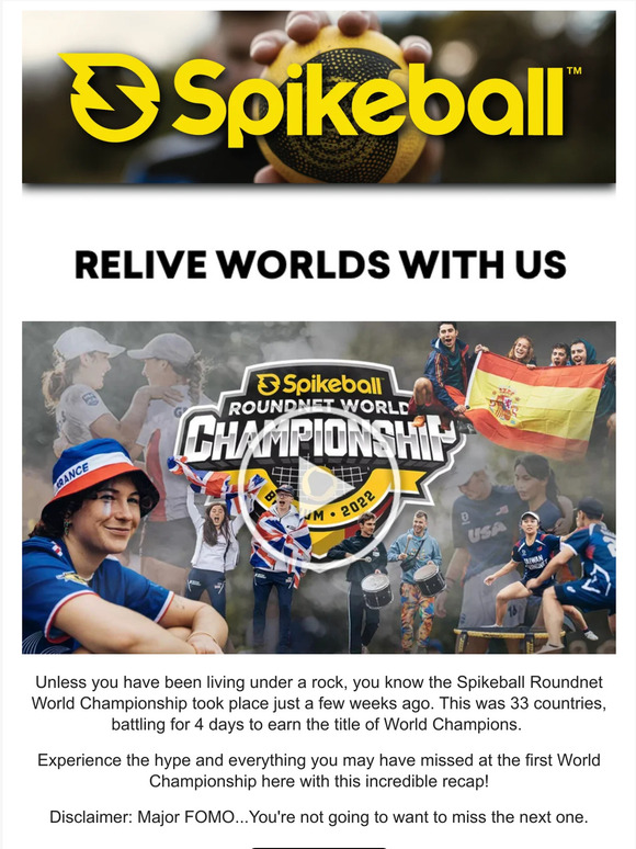 2022 Spikeball Roundnet World Championship - Men's Championship 